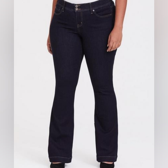 Flare Super Soft Mid-Rise Jean - Picture 3 of 7